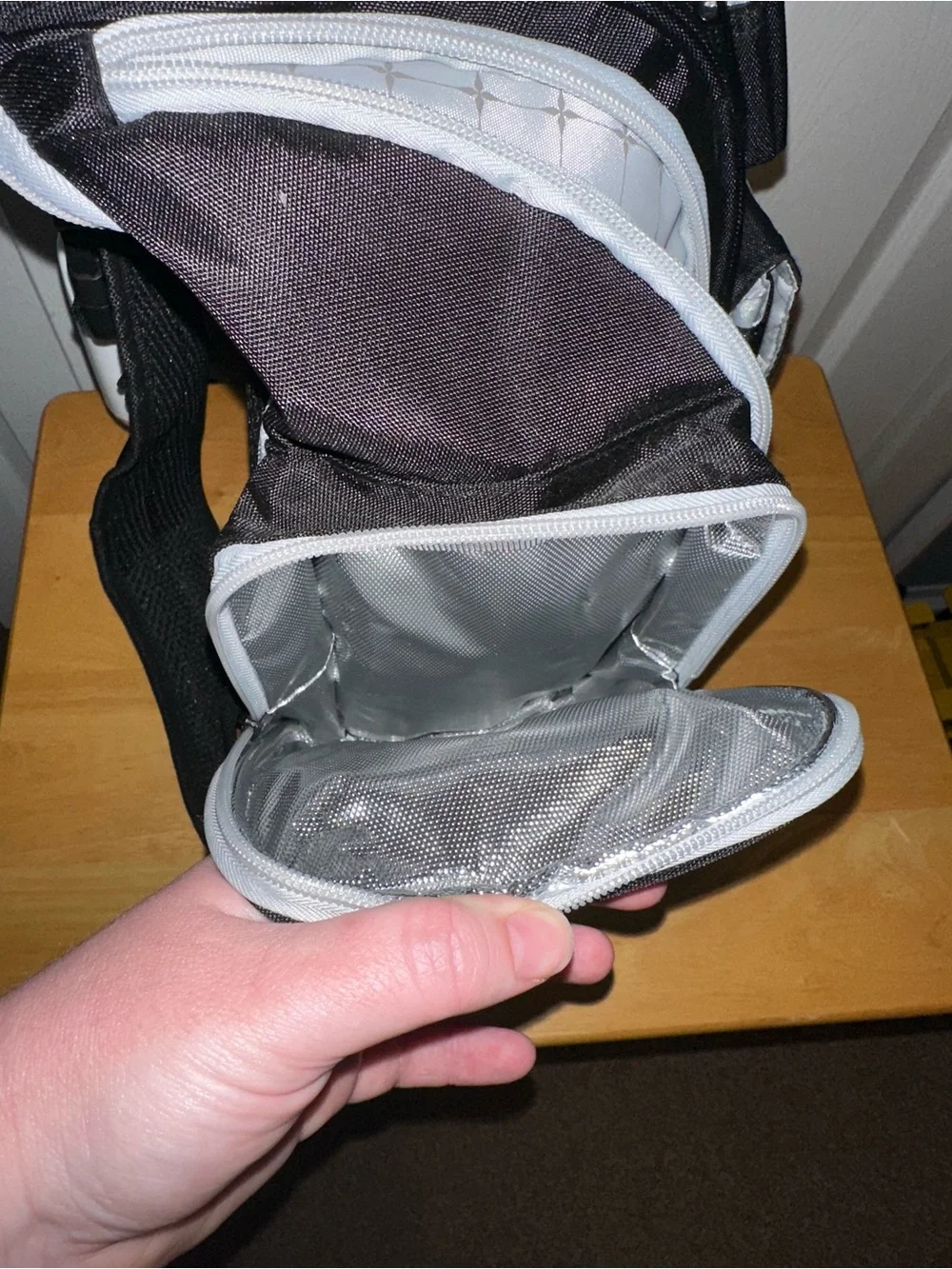 Black Diaper Travel Backpack